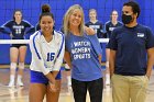 Volleyball Senior Day  Wheaton Women's Volleyball Senior Day. - Photo by Keith Nordstrom : Wheaton, Volleyball Senior Day